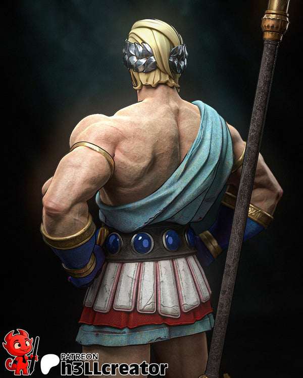 Theseus 3D-printed model