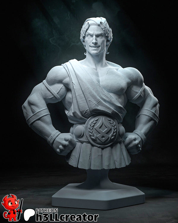 Theseus Bust 3D-printed model