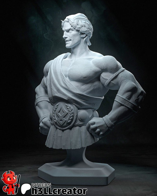 Theseus 3D-printed model
