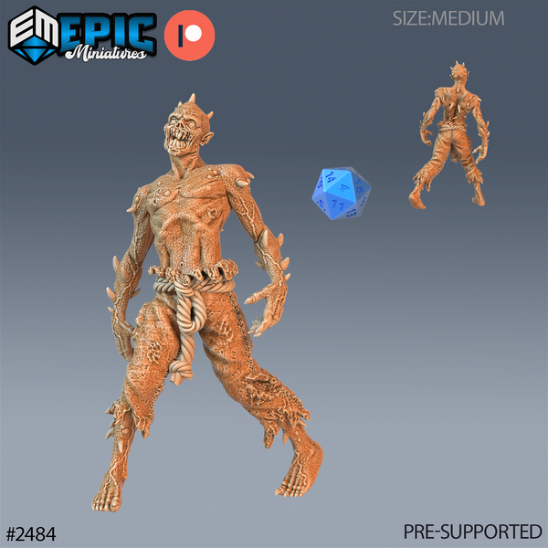 Thorn Zombie 3D-printed model