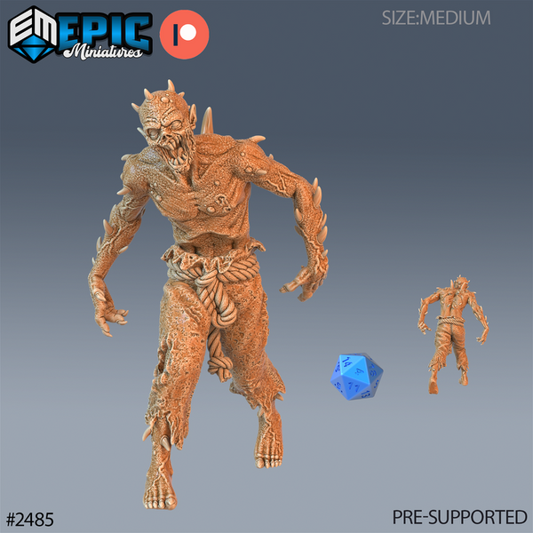Thorn Zombie 3D-printed model