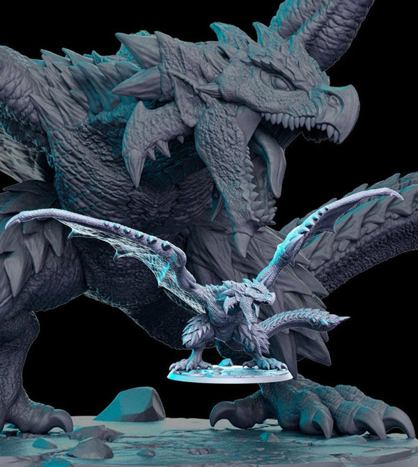 Thorndrake 3D-printed model