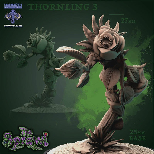 Thornling 3D-printed model