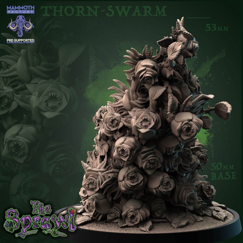 Thornling Swarm 3D-printed model