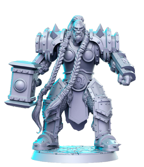 Thrall 3D-printed model
