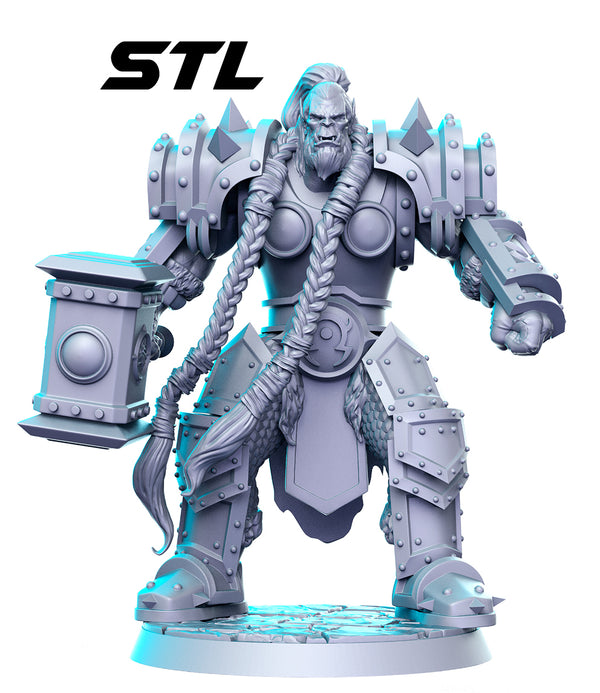 Thrall 3D-printed model