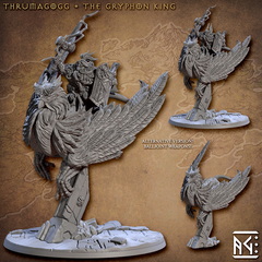 Thrumagogg - The Gryphon King 3D-printed model