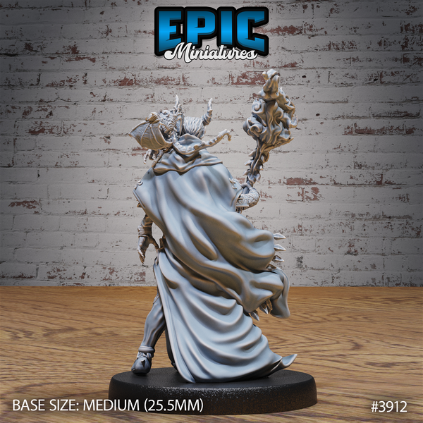 Tiefling Guild Summoner - The Printable Dragon