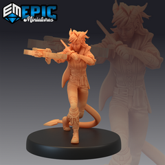 Tiefling Seafarer 3D-printed model
