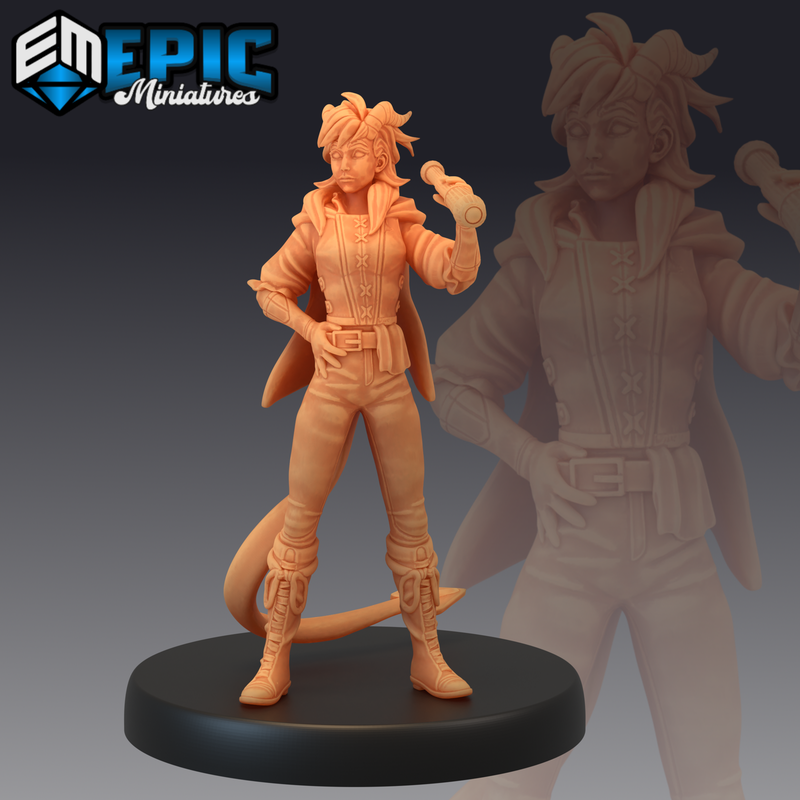 Tiefling Seafarer 3D-printed model