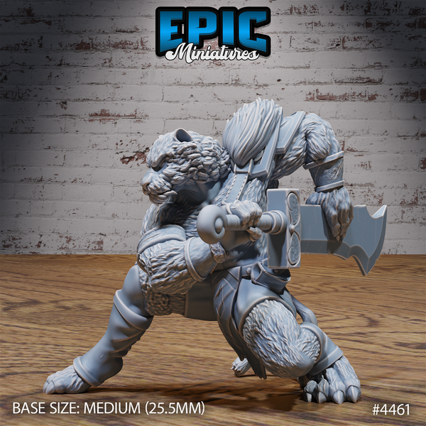 Tiger Folk Adventurer 3D-printed model