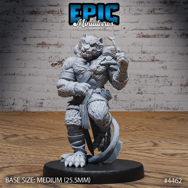 Tiger Folk Adventurer 3D-printed model