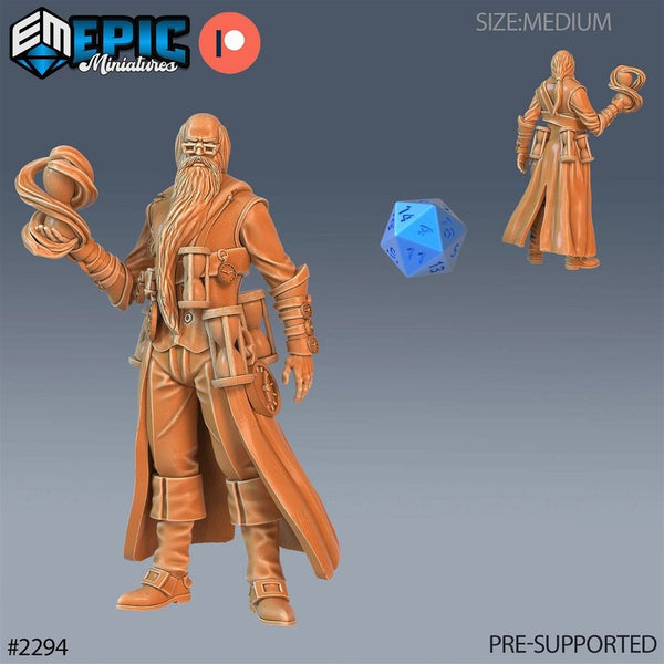 Time Wizard 3D-printed model