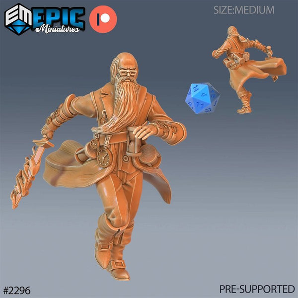 Time Wizard 3D-printed model