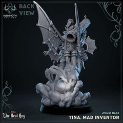 Tina, Mad Inventor 3D-printed model