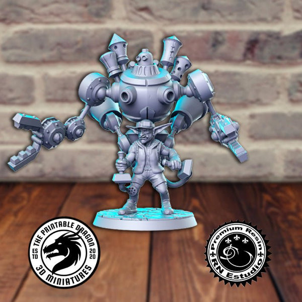 Tinker 3D-printed model