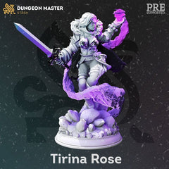 Tirina Rose 3D-printed model