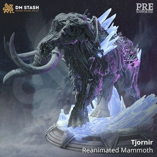 Tjornir Reanimed Mammoth 3D-printed model