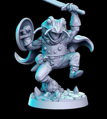 Toadin 3D-printed model