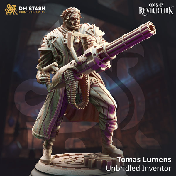 Tomas Lumens - Unbridled Inventor 3D-printed model