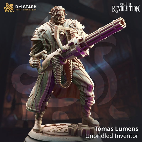 Tomas Lumens - Unbridled Inventor 3D-printed model