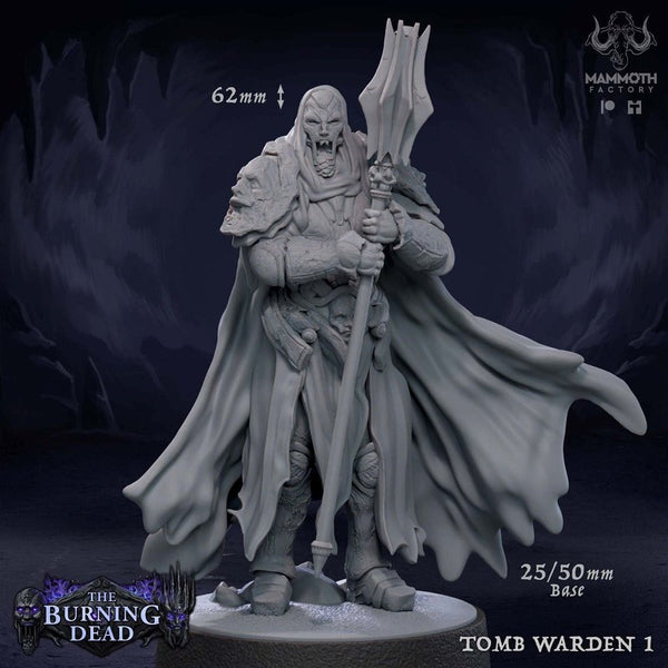 Tomb Warden 3D-printed model