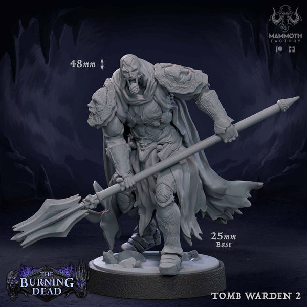 Tomb Warden 3D-printed model