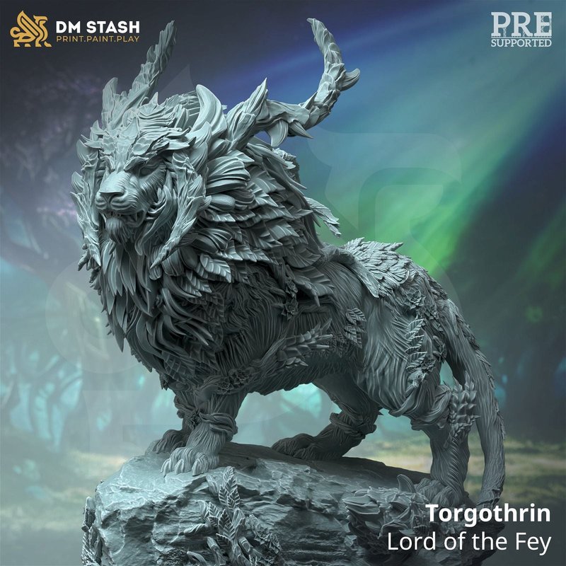 Torgothrin - Lord of the Fey 3D-printed model