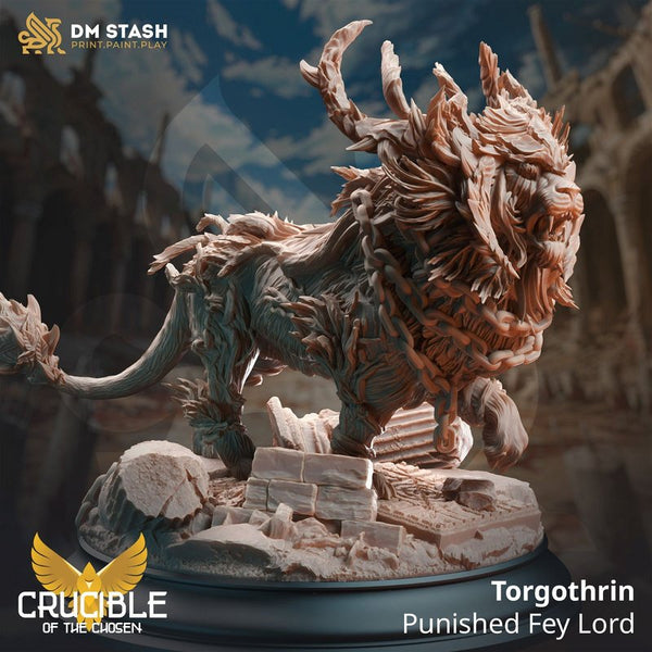 Torgothrin - Punished Fey Lord 3D-printed model