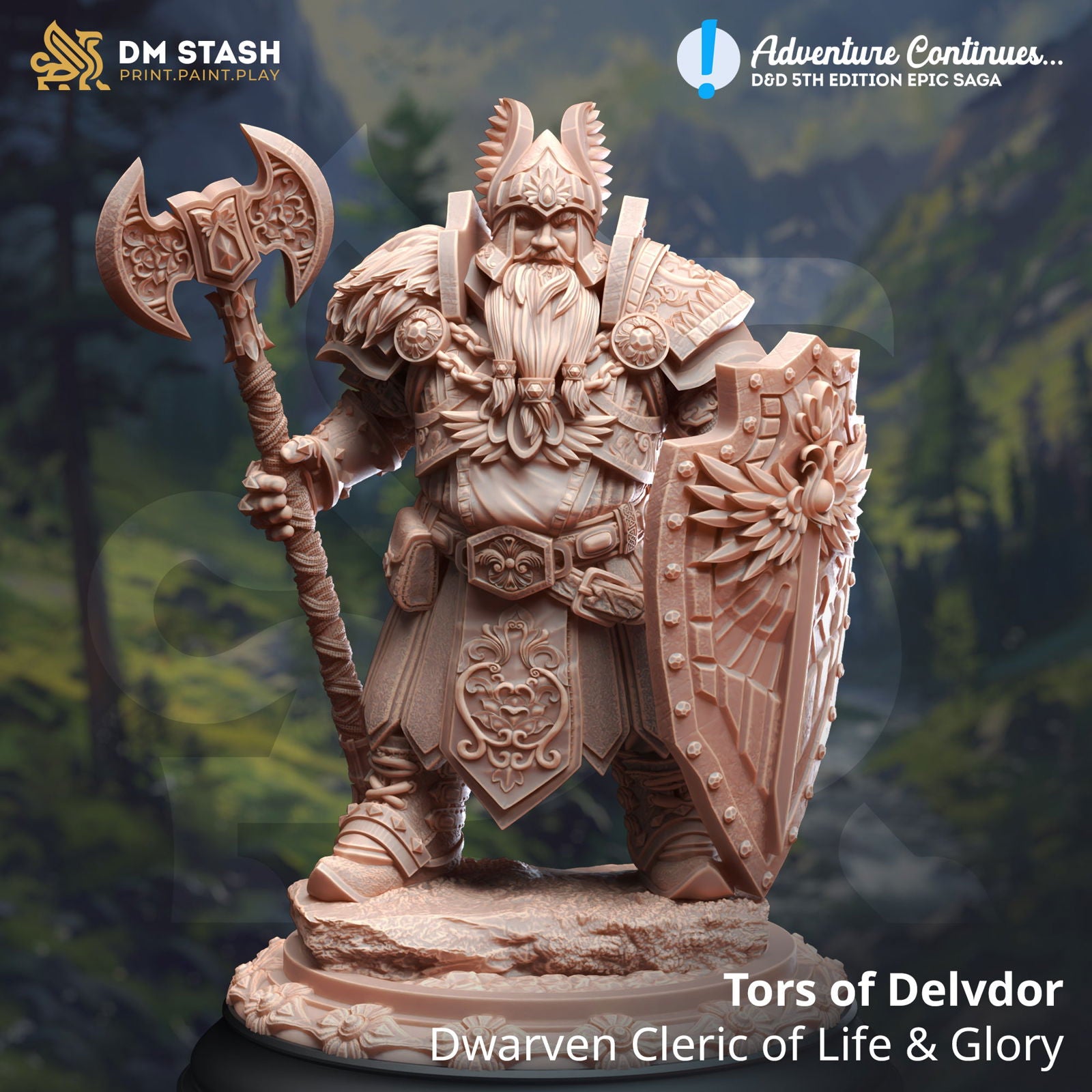 Tors Of Delvdor - The Printable Dragon