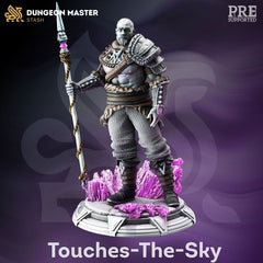 Touches The Sky 3D-printed model