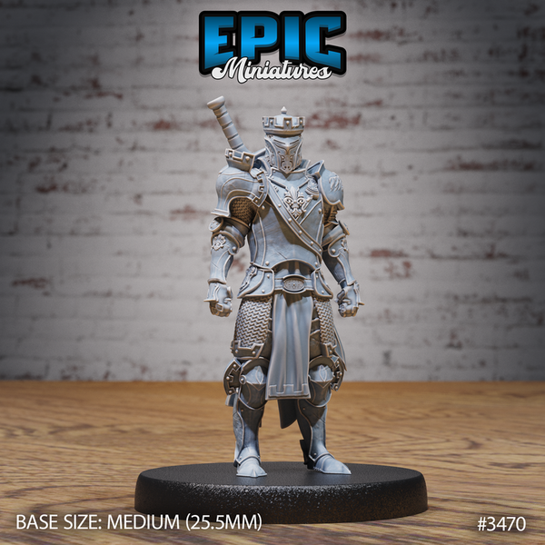 Tower Knight 3D-printed model