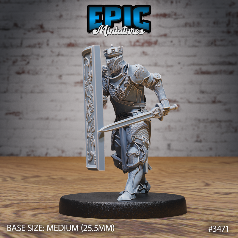 Tower Knight 3D-printed model