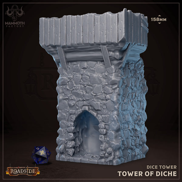 Tower Of Diche 3D-printed model