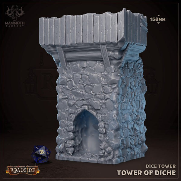 Tower Of Diche 3D-printed model