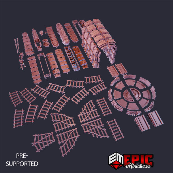 Train Railway - The Printable Dragon