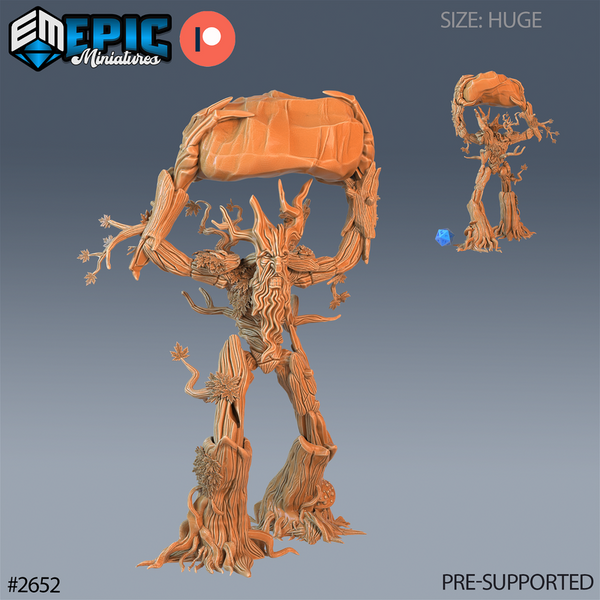 Treant 3D-printed model