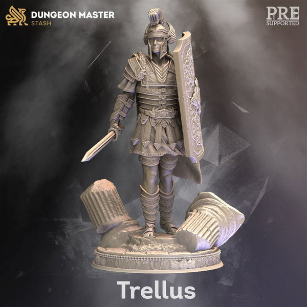 Trellus 3D-printed model
