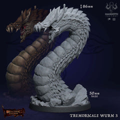 Tremorscale Wurm - The Printable Dragon