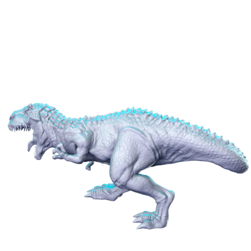 Trex 3D-printed model
