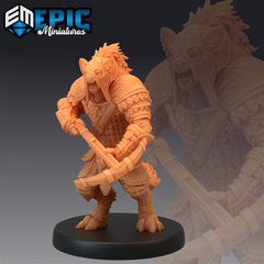 Tribal Gnoll - The Printable Dragon