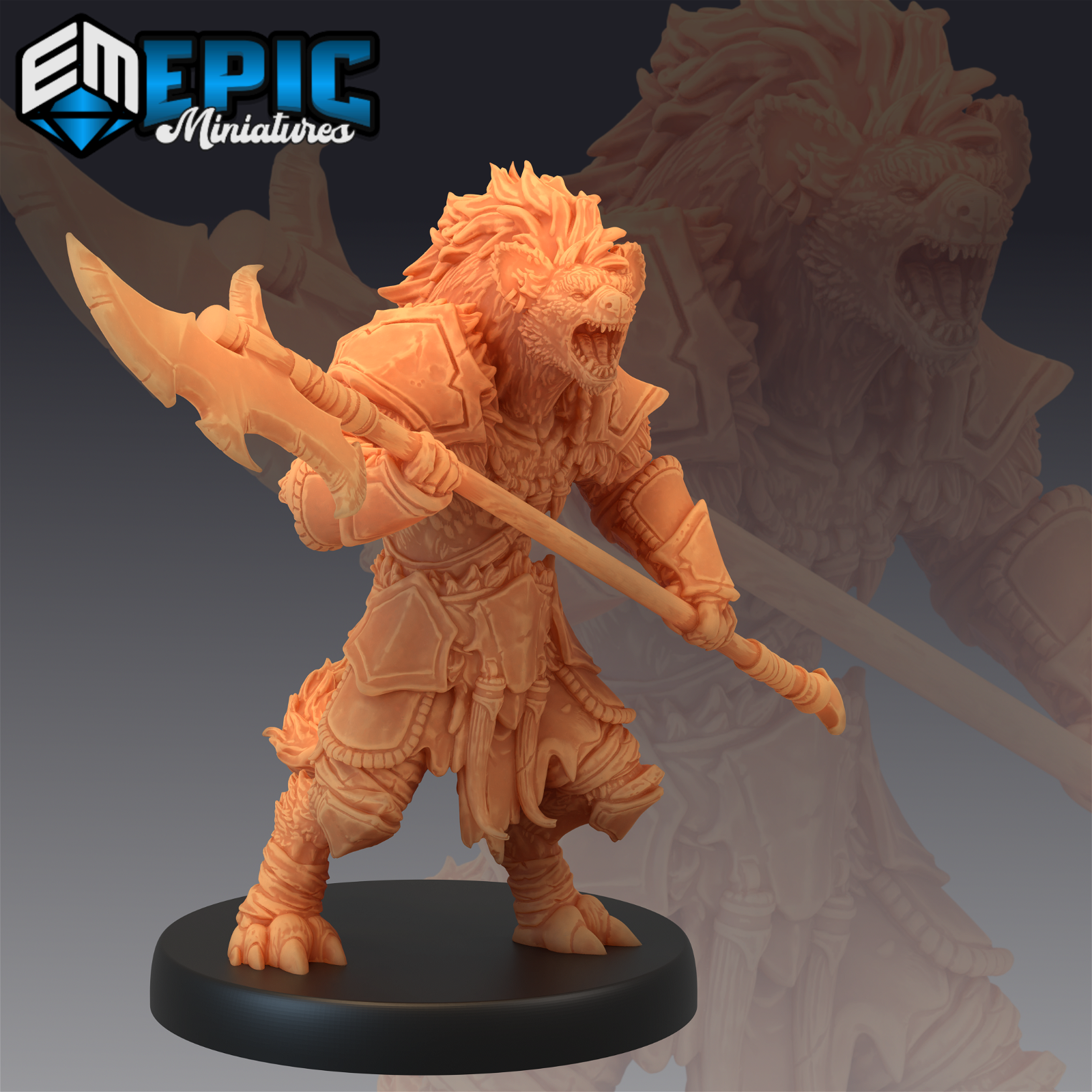 Tribal Gnoll - The Printable Dragon