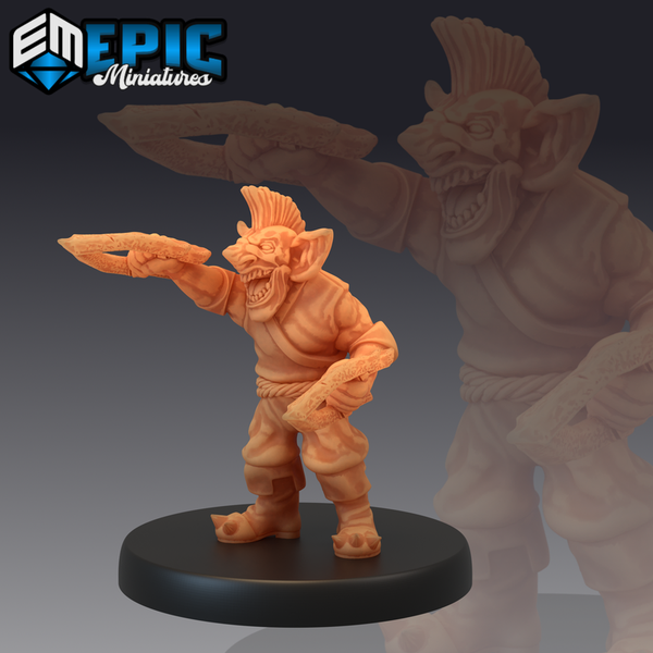 Tribal Gobin 3D-printed model