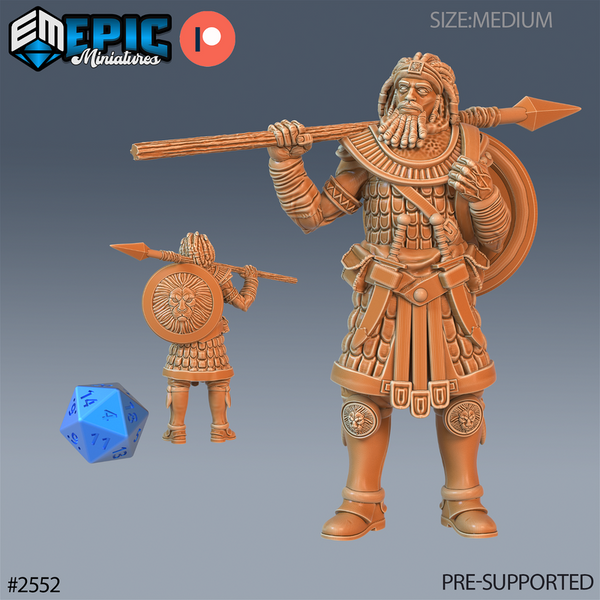 Tribe Guard 3D-printed model