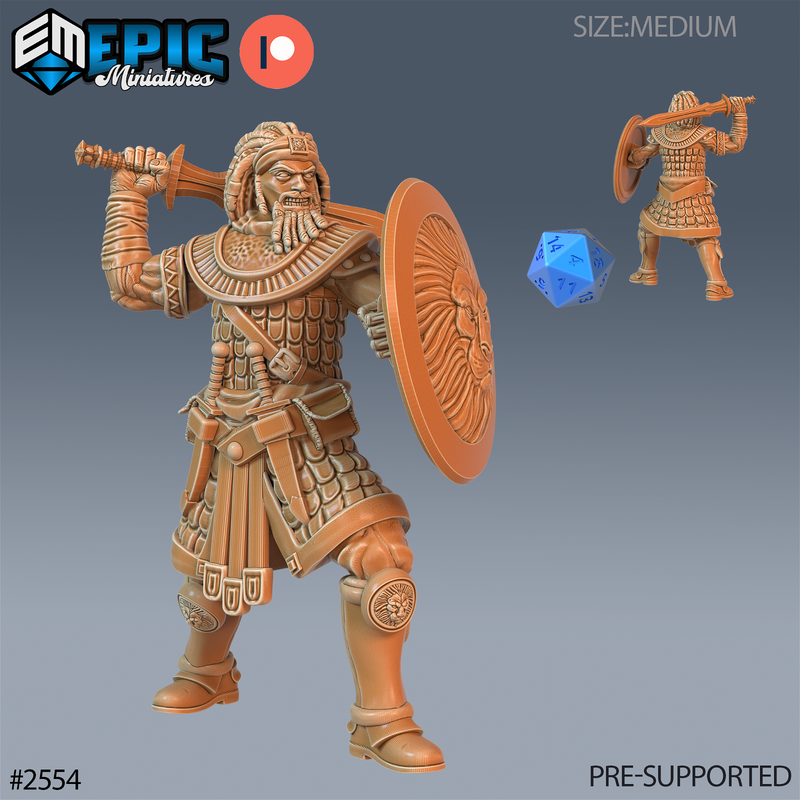 Tribe Guard 3D-printed model