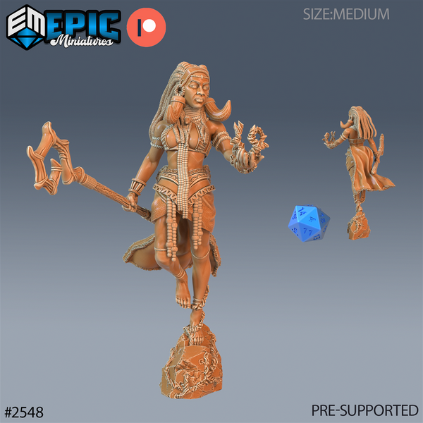 Tribe Princess 3D-printed model