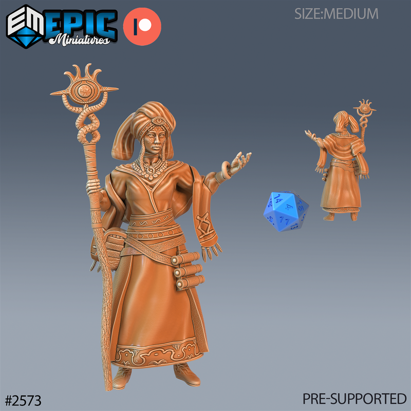 Tribe Seer 3D-printed model