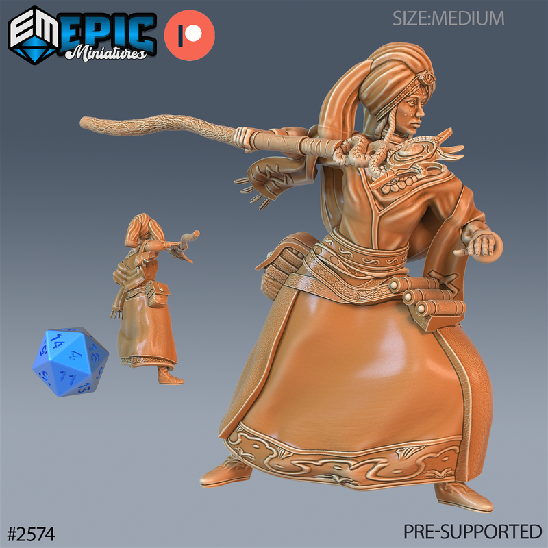 Tribe Seer 3D-printed model