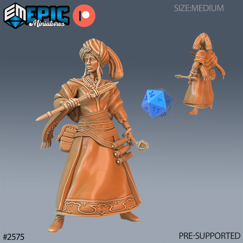 Tribe Seer 3D-printed model