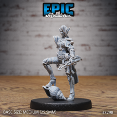 Triton Female 3D-printed model